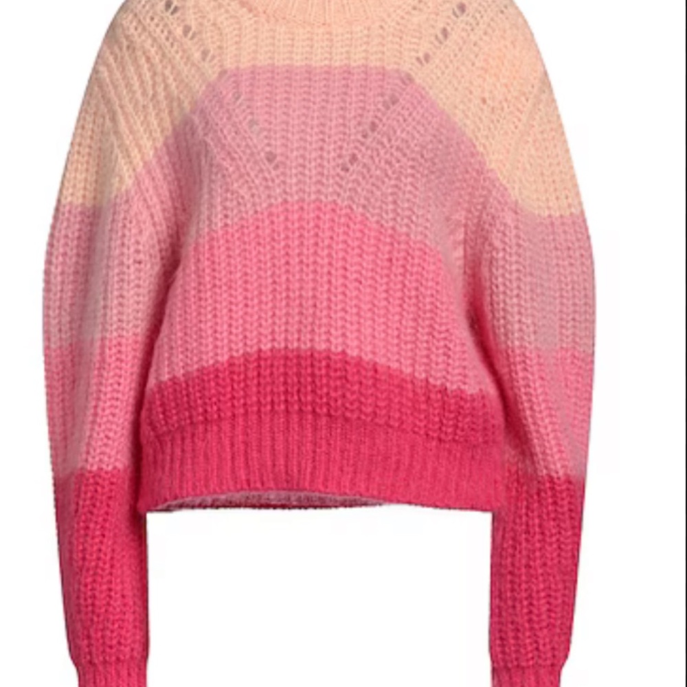 Sandro Pink ombré Women's Sweater